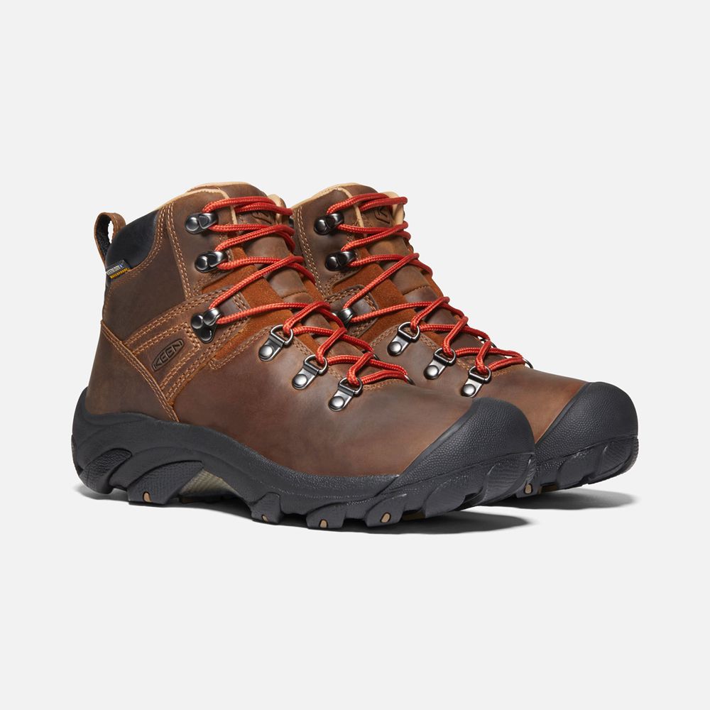 Botas de Seguridad Keen Mexico Marrom - Mujer Pyrenees - KZ0214368